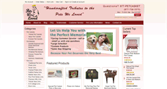 Desktop Screenshot of petsweloved.com